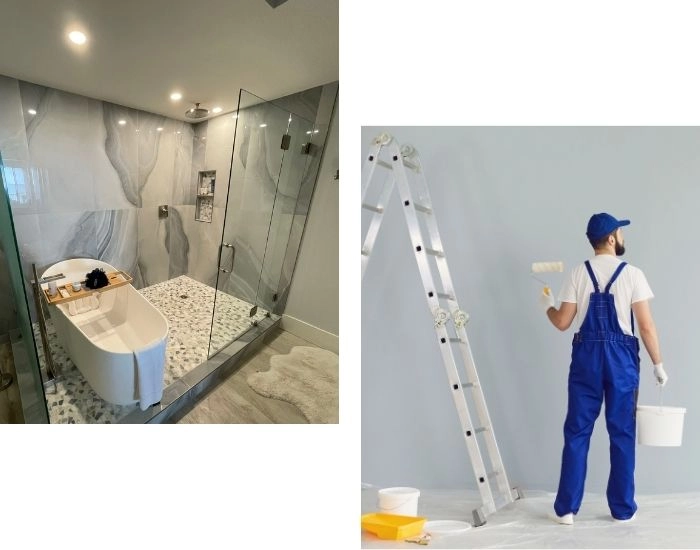 C&A Pro Solutions Kitchen remodeling, bathroom remodeling, remodeling, carpentry, painting, pavers, flooring, electrical work, cabinetry and countertops.